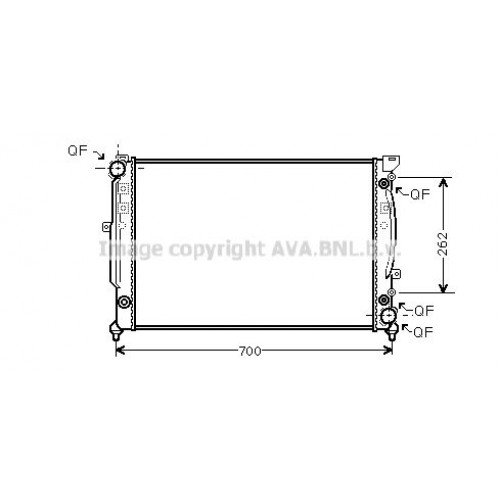 Ψυγείο Νερού AUDI A4 1995 - 1998 ( 8D ) 067806325