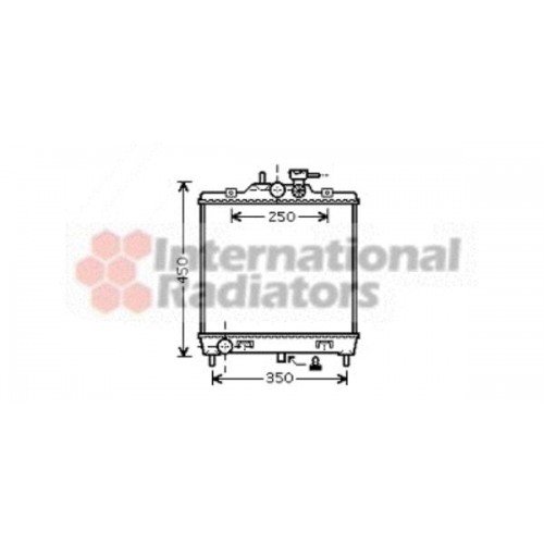 Ψυγείο Νερού KIA PICANTO 2004 - 2008 ( BA ) 071306300 Ψυγείο Νερού KIA PICANTO 2004 - 2008 ( BA ) 071306300