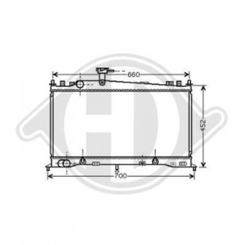 Ψυγείο Νερού MAZDA 5 2005 - 2008 ( CR19 ) 073906300