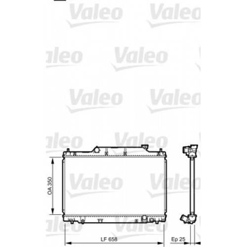 Ψυγείο Νερού HONDA CIVIC 2001 - 2004 ( EP / S / U / V / M ) 076106330