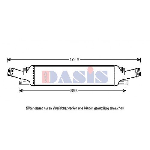 Ψυγείο Intercooler AUDI A4 2008 - 2011 ( 8K ) 076706200