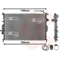 Ψυγείο Νερού VOLVO S60 2010 - 2014 076806320