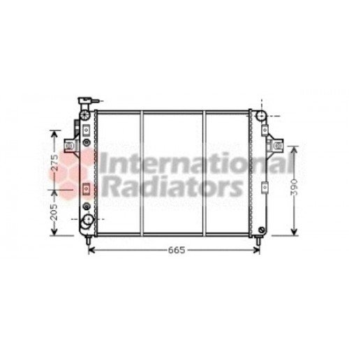 Ψυγείο Νερού JEEP GRAND CHEROKEE 2003 - 2005 ( WJ ) ( WG ) 077506320