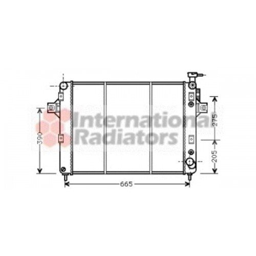 Ψυγείο Νερού JEEP GRAND CHEROKEE 1999 - 2003 ( WJ ) ( WG ) 077506330
