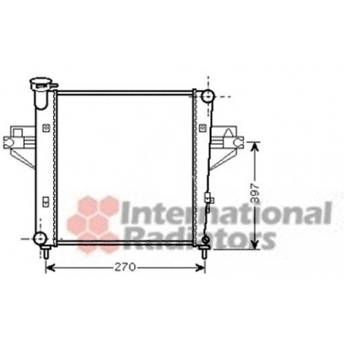 Ψυγείο Νερού JEEP CHEROKEE 2002 -2005 ( KJ ) 077706310