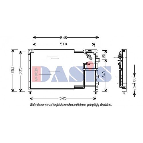 Ψυγείο A/C (Εξωτερικό) MAZDA 323 1992 - 1995 ( BG ) 078306400