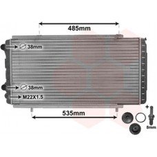 Ψυγείο Νερού PEUGEOT BOXER 2002 - 2006 ( 244 ) 080306300