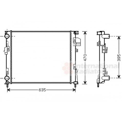 Ψυγείο Νερού NISSAN PRIMASTAR 2007 - ( X83 ) 081606300