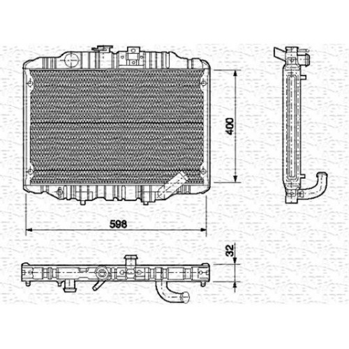 Ψυγείο Νερού MITSUBISHI L300 1988 - 2004 ( P ) 082806300