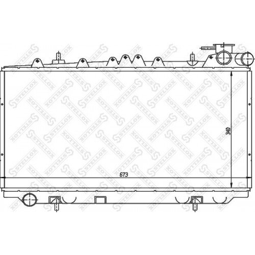 Ψυγείο Νερού SUZUKI ALTO 1987 - 1993 ( SB ) 082906300