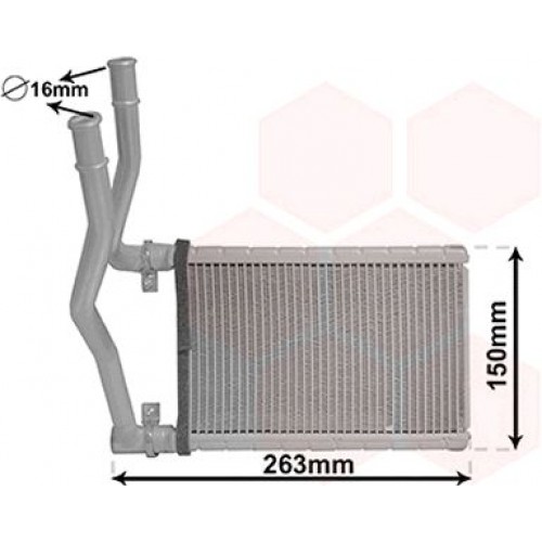 Ψυγείο Καλοριφέρ SUZUKI SX4 2007 - 2011 ( RW ) 083706500 Ψυγείο Καλοριφέρ SUZUKI SX4 2007 - 2011 ( RW ) 083706500