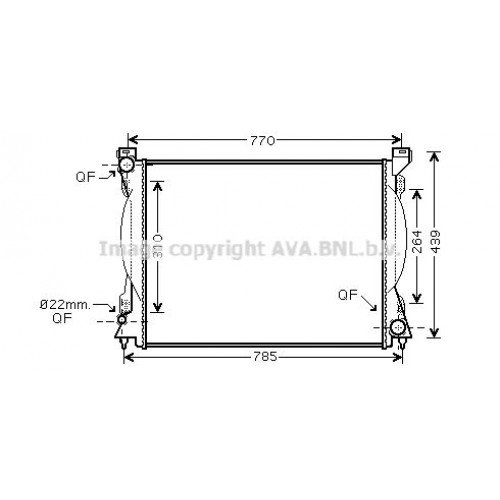 Ψυγείο Νερού AUDI A6 2008 - 2010 ( 4F ) 084706300