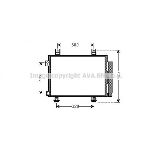 Ψυγείο A/C (Εξωτερικό) OPEL AGILA 2008 - 2014 084906410