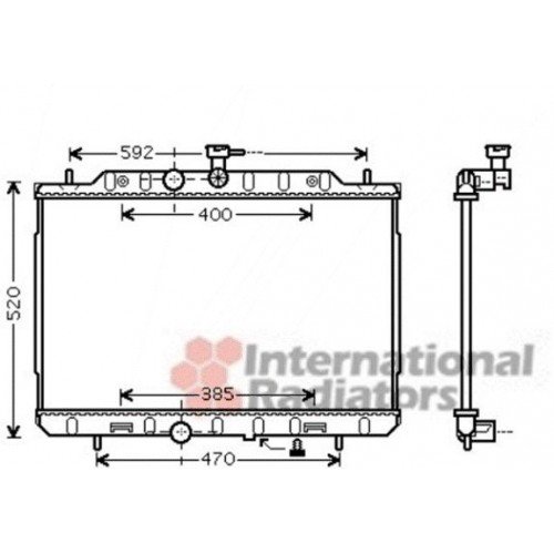 Ψυγείο Νερού NISSAN XTRAIL 2007 - 2012 ( T31 ) 085506310