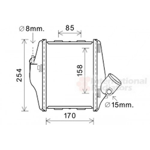 Ψυγείο Intercooler SMART FORTWO 2007 - 2012 ( 451 ) 086506210 Ψυγείο Intercooler SMART FORTWO 2007 - 2012 ( 451 ) 086506210