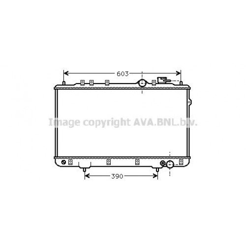 Ψυγείο Νερού HYUNDAI LANTRA 1990 - 1992 ( J1 ) 087806300