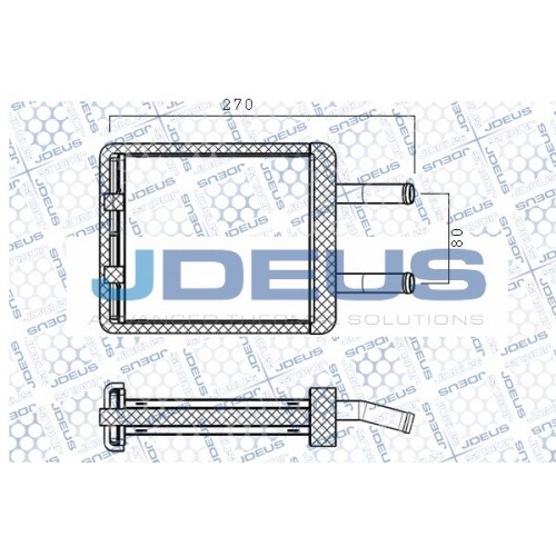 Ψυγείο Καλοριφέρ HYUNDAI EXCEL 1990 - 1992 ( X-2 ) 089306500