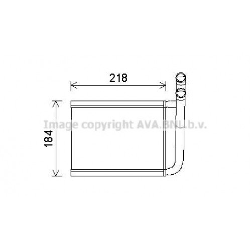 Ψυγείο Καλοριφέρ KIA RIO 2005 - 2011 ( JB ) 094606500