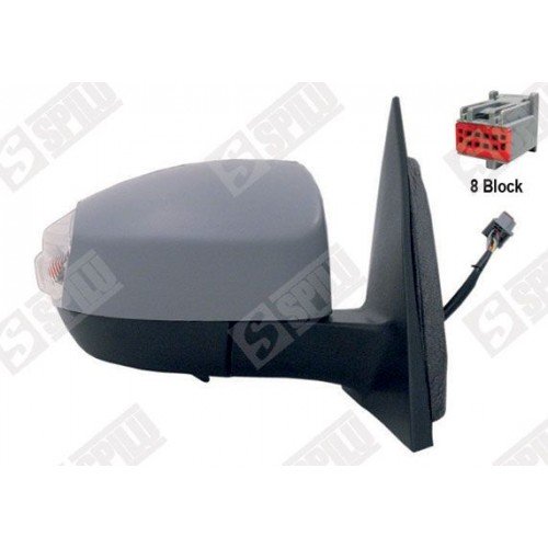 Καθρέπτης Ηλεκτρικός Θερμαινόμενος Βαφόμενος Με Φλας FORD S-MAX 2006 - 2010 Δεξιά 095207581