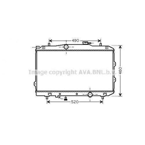 Ψυγείο Νερού KIA CERATO 2004 - 2007 ( LD ) 097006310