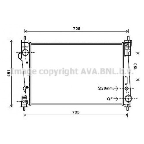 Ψυγείο Νερού ALFA ROMEO GIULIETTA 2010 - ( 940 ) 100006320