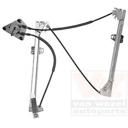 Γρύλος Παραθύρου Ηλεκτρικός Χωρίς Μοτέρ AUDI A1 2015 - 2018 (8X1, 8XK) Εμπρός Δεξιά 127107031