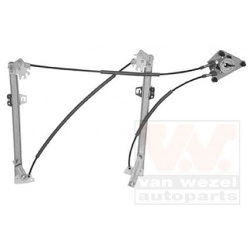 Γρύλος Παραθύρου Ηλεκτρικός Χωρίς Μοτέρ AUDI A1 2015 - 2018 (8X1, 8XK) Εμπρός Αριστερά 127107042