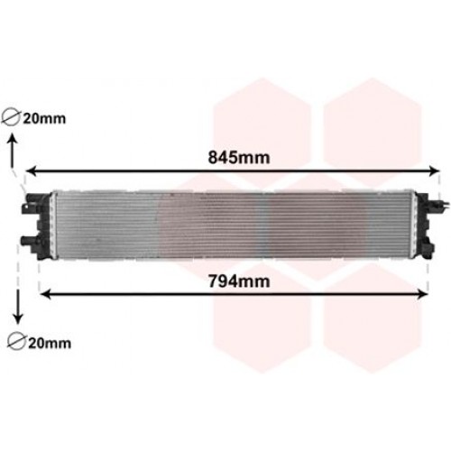 Ψυγείο Νερού AUDI A8 2013 - 134106340