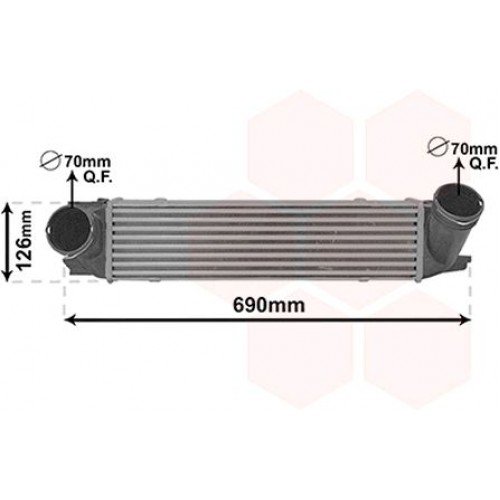 Ψυγείο Intercooler BMW X1 2009 - 2012 ( E84 ) 150006210