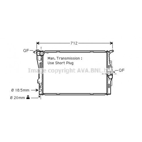 Ψυγείο Νερού BMW X1 2012 - 2015 ( E84 F/L ) 150106300