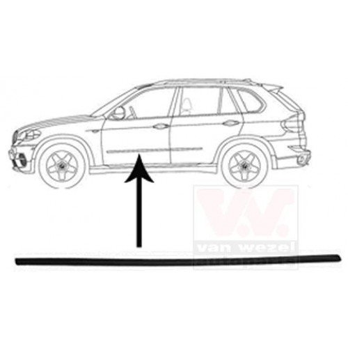 Φάσα Πόρτας BMW X5 2011 - 2014 ( Ε70 F/L ) Εμπρός Αριστερά 151006572