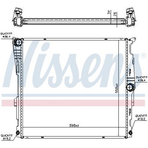 Ψυγείο Νερού BMW X3 2014 - 2017 ( F25 ) 153106320