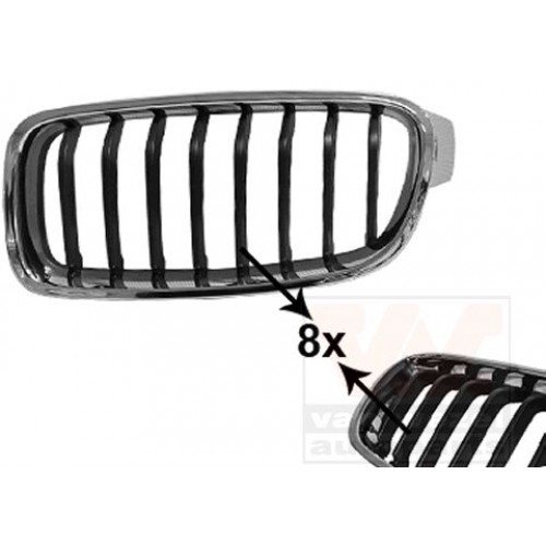 Καρδιά Μάσκας BMW 3 Series 2014 - ( F30/31/34 )( F/L ) Αριστερά 154304642