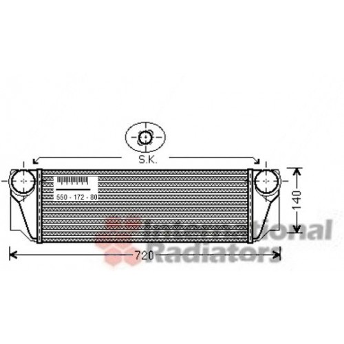 Ψυγείο Intercooler BMW 6 Series 2012 - 2015 155106210