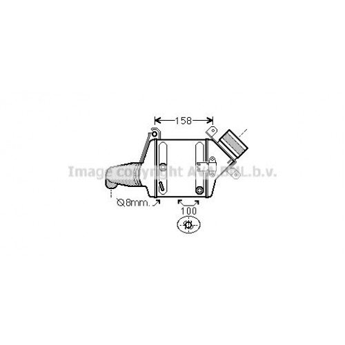 Ψυγείο Intercooler BMW 7 Series 2008 - 2012 ( F01 / F02 ) 158006201