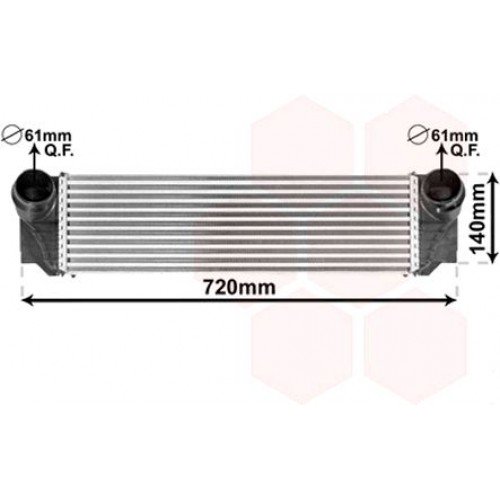 Ψυγείο Intercooler BMW 5 Series 2009 - ( F07 ) GRAN TURISMO 160006220