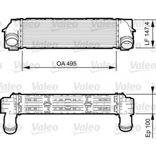 Ψυγείο Intercooler BMW X4 2014 - 2018 164006210