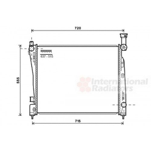 Ψυγείο Νερού JEEP GRAND CHEROKEE 2011 - 2014 177006300