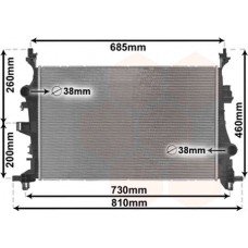 Ψυγείο Νερού JEEP RENEGADE 2014 - 181006300