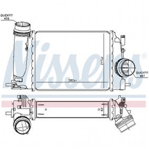 Ψυγείο Intercooler RENAULT MEGANE 2015 - 673606210