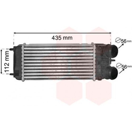 Ψυγείο Intercooler CITROEN C3 2010 - 2013 195006210