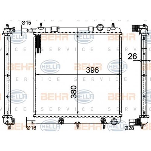 Ψυγείο Νερού CITROEN C3 2010 - 2013 195006320