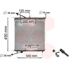 Ψυγείο Νερού CITROEN DS3 2010 - 2014 196006310
