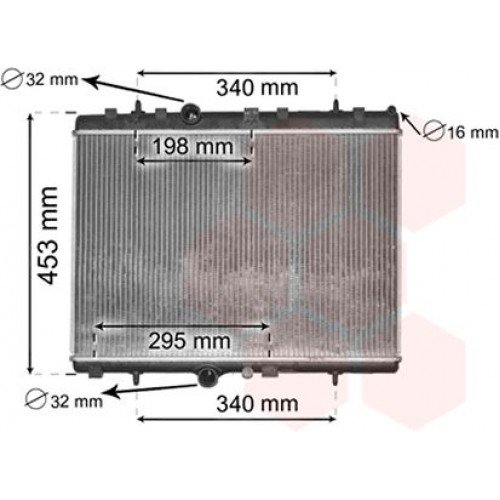 Ψυγείο Νερού CITROEN DS3 2014 - 2016 ( F/L ) 196106345 Ψυγείο Νερού CITROEN DS3 2014 - 2016 ( F/L ) 196106345