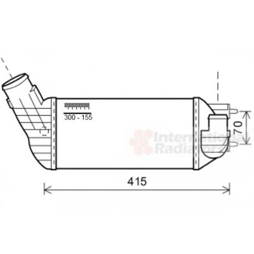 Ψυγείο Intercooler CITROEN DS4 2012 - 2015 199006240