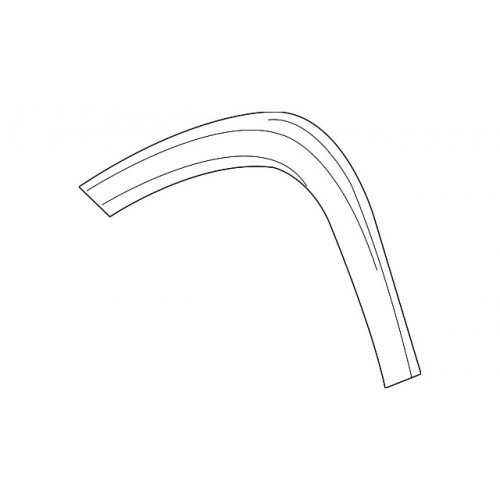 Κούρμπα Φτερού Πλαστικό MERCEDES GLE CLASS 2015 - Εμπρός Δεξιά 527606541