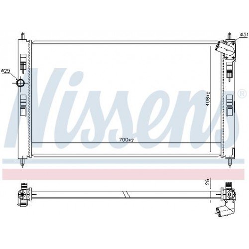 Ψυγείο Νερού CITROEN C4 AIRCROSS 2012 - 2015 201106320