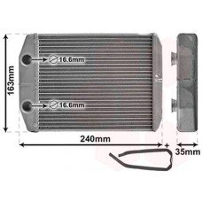 Ψυγείο Καλοριφέρ DACIA LODGY 2012 - 221206500