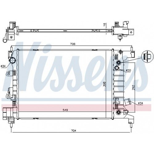 Ψυγείο Νερού CHEVROLET-DAEWOO AVEO 2011 - 237006310