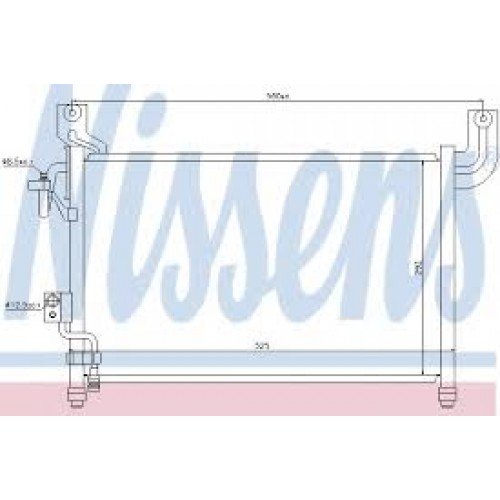 Ψυγείο A/C (Εξωτερικό) MAZDA B-Series 2003 - 2006 (UN) 066106400